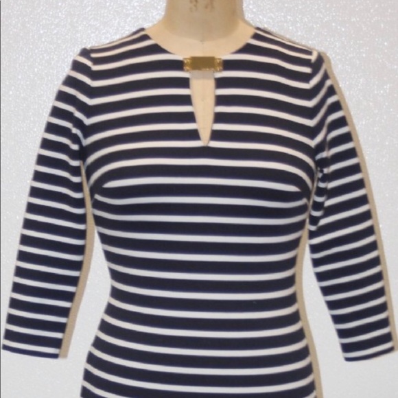 🔥MICHAEL KORS Stripe Dress🔥Size: XS - Picture 10 of 12